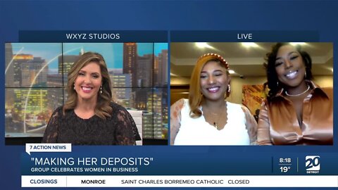 "Making Her Deposits" group celebrates women in business