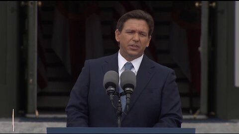 LIVE: FL Governor Ron DeSantis’s Inauguration: “The Free State of Florida”...
