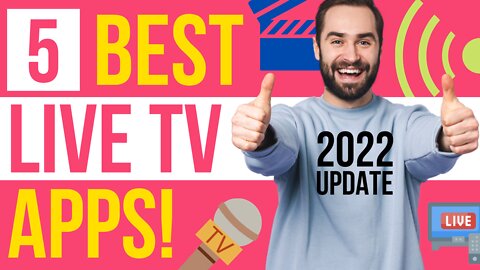 Top 5 Best Live TV Streaming Services! - 2023 Update