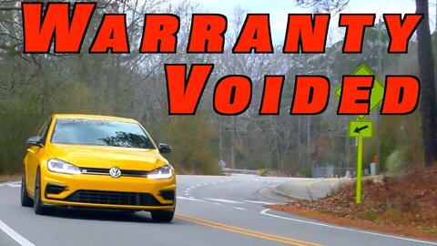 Did VW Void the Warranty on the Modified Golf R?