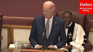 Biden Discusses Going To Two Sunday Services During Civil Rights Era In Speech On Faith To SC Church