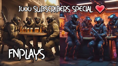 THANK YOU FOR 1000 SUBSCRIBERS 💗 | 1000 SUBSCRIBERS SPECIAL FNPLAYS