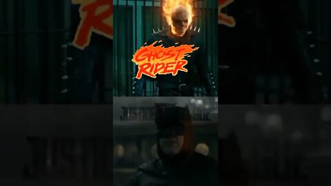 Ghost Rider VS Justice League #shorts #marvelvsdc