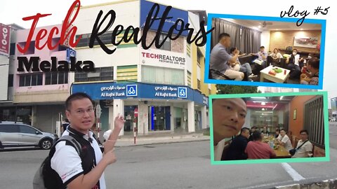Trip to Tech Realtors Melaka Branch to celebrate Hari Raya with my Malay Muslim colleagues. vlog #5
