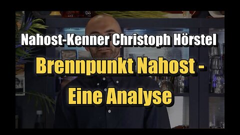 🟥 Christoph Hörstel: Brennpunkt Nahost - Eine Analyse (12.10.2023)
