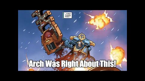 Even Sigmarxism Admits Jesus Arch Christ Was Right About The Marneus Calgar Comic