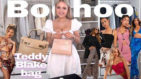 Boohoo holiday haul | Teddy Blake bag!!