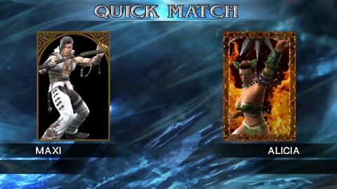 Maxi vs Alicia fight Tekken 6