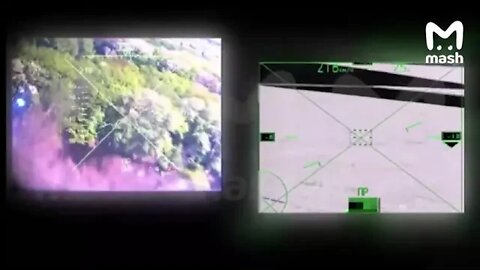 Russian Ka-52 "Alligator" Attack Helicopter Crews Destroying Ukranainan Positions & Personnel