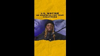 @liltunechi Be grateful for your greatness. Are you grateful? #lilwayne 🎥 ​⁠ @shobasketball