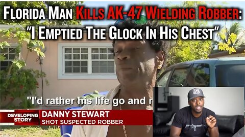 Florida Man Shoots AK-47 Wielding Robber: "I Emptied The Glock In His Chest"