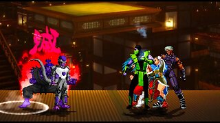 Electrifying Clash! Black Frieza & Blue Ogre vs Team Sub-Reptile [IKEMEN GO/Mugen]