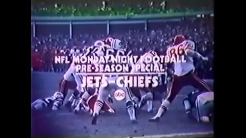 1971-08-30 New York Jets vs Kansas City Chiefs