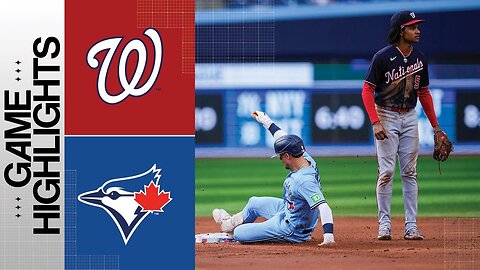 Nationals vs. Blue Jays Game Highlights (8/30/23) | MLB Highlights