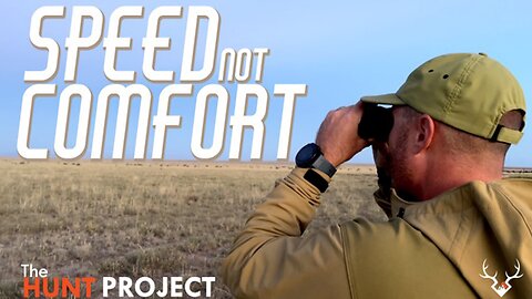 SPEED not COMFORT - A Colorado Archery Antelope Hunt