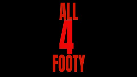 All Four Footy Rnd 10 Season 2