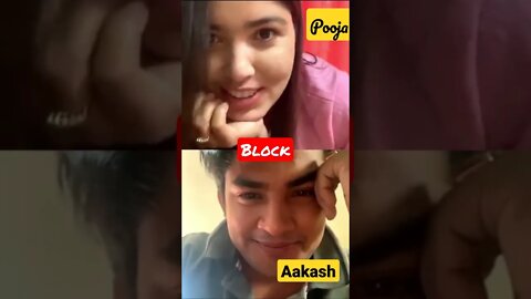 Why Pooja sharma block Aakash shrestha from friends list? #poojasharma #aakashshrestha