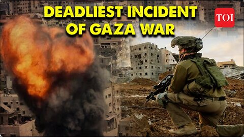 Breaking: 24 IDF Soldiers killed as Israel-Hamas War Intensifies in Gaza | Israel in Trouble? | TOI