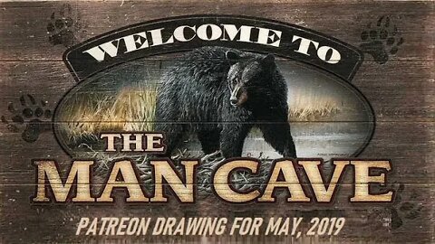 ManCave Update & May Patreon Giveaway! Who’s the Winner?