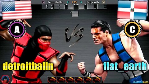 Ultimate Mortal Kombat 3 (detroitballn Vs. flat_earth) [U.S.A. Vs. Dominican Republic]