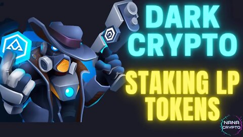 How To Stake LP Tokens On Dark Crypto Finance