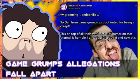 Dan Proven Innocent! Game Grumps Allegations Fall Apart