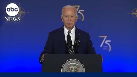 Biden speaks and fumbles at the NATO Summit. things you missed