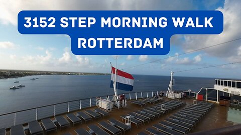 ROTTERDAM Morning Walk | Holland America Line | HAL