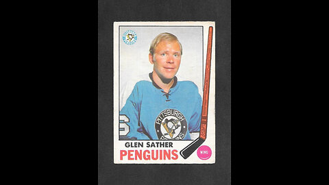 Glen Sather OPC Hockey card