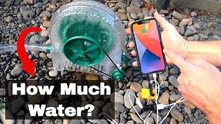 Charging My Phone Using Water-How Much Does It Take?