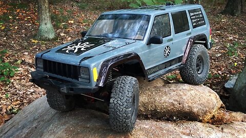 Axial SCX10 II RTR Jeep Cherokee First Run & Impression