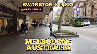 Exploring Melbourne Australia: A Walking Tour of Swanston Street (Part 1)