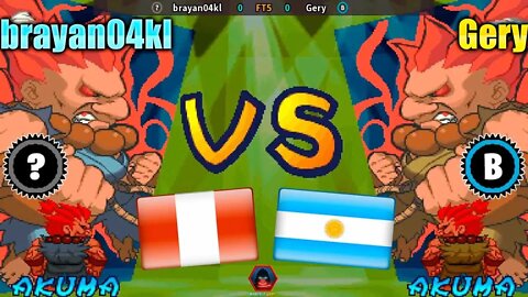 Super Gem Fighter Mini Mix (brayan04kl Vs. Gery) [Peru Vs. Argentina]