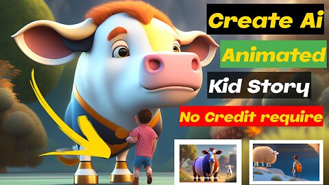 Create Animated Video Ai|Make Kid Animation Story Cartoon Using Ai|Ai Animation video Generator|