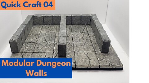 Quick Craft 04: Modular Dungeon Walls