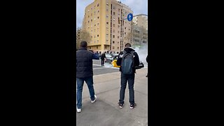 Accident in Barcelona