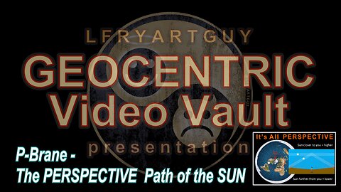 The PERSPECTIVE Path of the SUN > PROVES the SUN is Local NOT 93,000,000 miles away