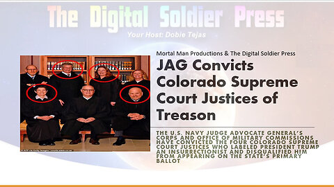 JAG Convicts All 4 Colorado Supreme Court Justices of Treason