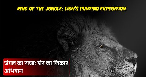 King of the Jungle: Lion's Hunting Expedition