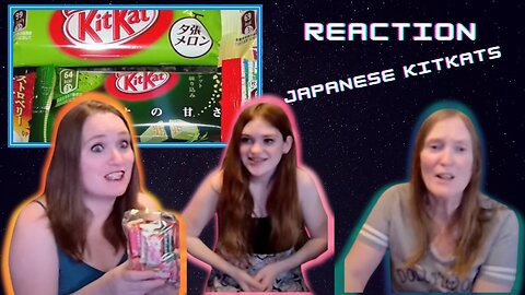 3 Generation Reaction to Japanese KitKats Part 1