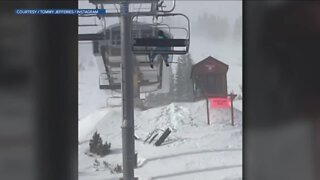 Breckenridge lift chair falls, person not hurt