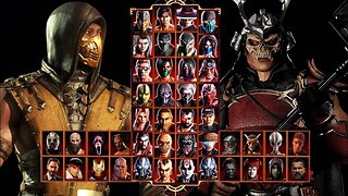 Scorpion MKX Vs Shao Khan - Mortal Kombat 9 Mod