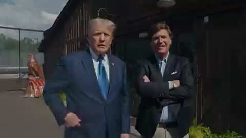 Tucker Carlson interviews Donald J Trump