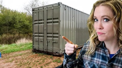 NEW FARM BUILDING! What Are We DOING With It?! 😮 Shipping Container Project #5