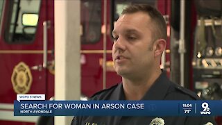 Police asking for help identifying woman caught committing arson