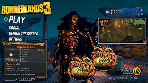 Borderlands 3 - Halloween Special - The Heck Hole x2 & Redux Raid Bosses Farm | 10.2023 McSzakalTV