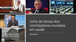 Timeline dos Controladores Mundiais de Saúde