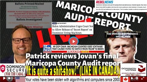 Patrick Byrne and Jovan Hutton Pulitzer Announce Latest Maricopa Audit Report