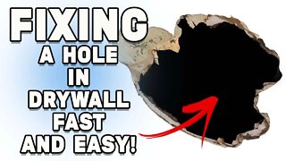 How To Fix A Hole In Drywall Easy Fast and The Professional Way