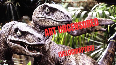 Art Uncensored (Velociraptor)